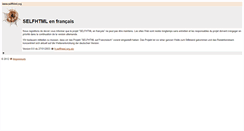 Desktop Screenshot of forum.fr.selfhtml.org