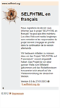 Mobile Screenshot of forum.fr.selfhtml.org