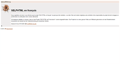 Desktop Screenshot of fr.selfhtml.org